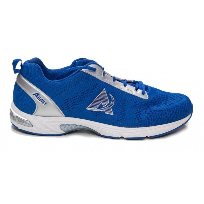 Mens Nirvana Shoe Royal SILVER logo