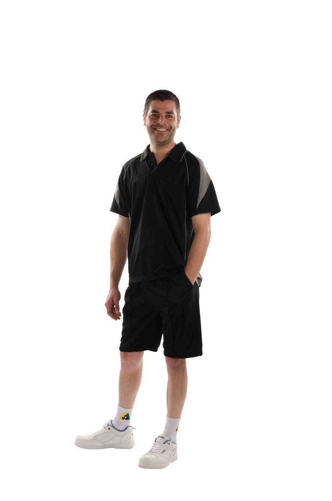 Draw String Lawn Bowls Shorts knee length